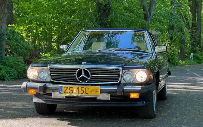 Mercedes-Benz SL cena 109000 przebieg: 249000, rok produkcji 1986 z Szczecin małe 497